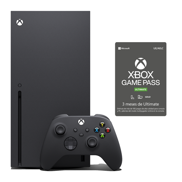 Pack Xbox Series X 1Tb + Game Pass Ultimate 3 months